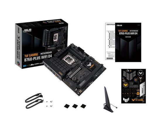 Материнская плата ASUS TUF GAMING B760-PLUS WIFI D4, изображение 2 Материнская плата ASUS TUF GAMING B760-PLUS WIFI D4, изображение 2