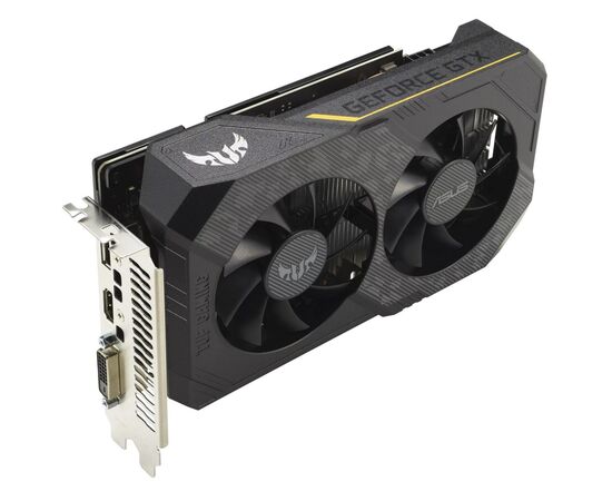 Видеокарта ASUS GeForce GTX1650 4096Mb TUF OC D6 P V2 GAMING (TUF-GTX1650-O4GD6-P-V2-GAMING), изображение 5 Видеокарта ASUS GeForce GTX1650 4096Mb TUF OC D6 P V2 GAMING (TUF-GTX1650-O4GD6-P-V2-GAMING), изображение 5