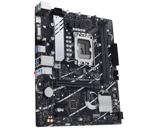 Материнська плата ASUS PRIME B760M-K D4, зображення 2 Материнська плата ASUS PRIME B760M-K D4, зображення 2