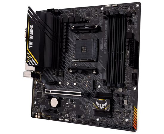 Материнская плата ASUS TUF GAMING A520M-PLUS II, изображение 3 Материнская плата ASUS TUF GAMING A520M-PLUS II, изображение 3