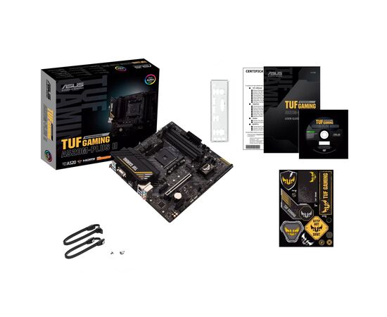 Материнская плата ASUS TUF GAMING A520M-PLUS II, изображение 5 Материнская плата ASUS TUF GAMING A520M-PLUS II, изображение 5