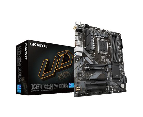 Материнская плата GIGABYTE B760 DS3H AX DDR4, изображение 2 Материнская плата GIGABYTE B760 DS3H AX DDR4, изображение 2