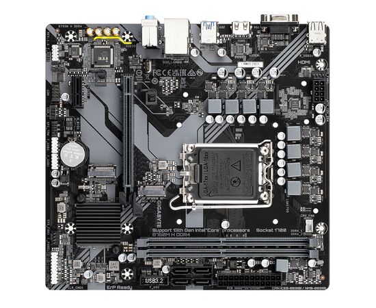 Материнская плата GIGABYTE B760M H DDR4, изображение 5 Материнская плата GIGABYTE B760M H DDR4, изображение 5