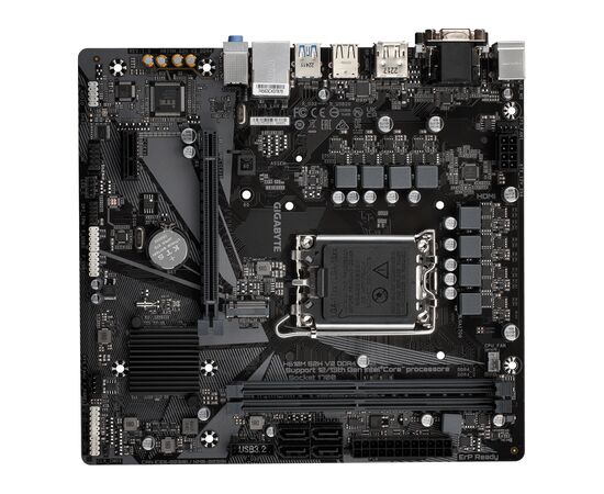 Материнская плата GIGABYTE H610M S2H V2 DDR4, изображение 5 Материнская плата GIGABYTE H610M S2H V2 DDR4, изображение 5