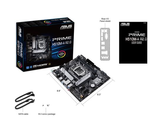 Материнская плата ASUS PRIME H510M-A R2.0, изображение 7 Материнская плата ASUS PRIME H510M-A R2.0, изображение 7