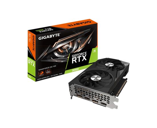 Відеокарта GIGABYTE GeForce RTX3060 12Gb WINDFORCE OC (GV-N3060WF2OC-12GD 2.0)