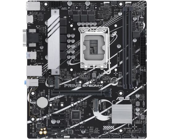 Материнская плата ASUS PRIME B760M-K, изображение 2 Материнская плата ASUS PRIME B760M-K, изображение 2