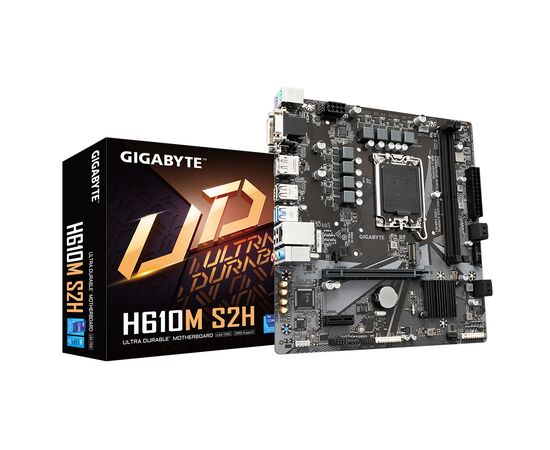 Материнская плата GIGABYTE H610M S2H, зображення 2 Материнская плата GIGABYTE H610M S2H, зображення 2