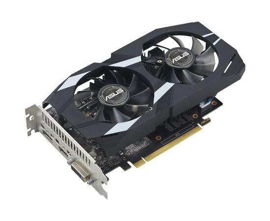 Видеокарта ASUS GeForce GTX1650 4096Mb DUAL OC D6 P EVO (DUAL-GTX1650-O4GD6-P-EVO), изображение 4 Видеокарта ASUS GeForce GTX1650 4096Mb DUAL OC D6 P EVO (DUAL-GTX1650-O4GD6-P-EVO), изображение 4