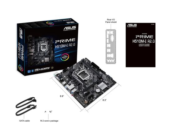 Материнская плата ASUS PRIME H510M-E R2.0, изображение 7 Материнская плата ASUS PRIME H510M-E R2.0, изображение 7