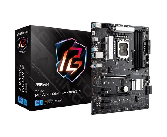 Материнська плата ASRock Z690 Phantom Gaming 4