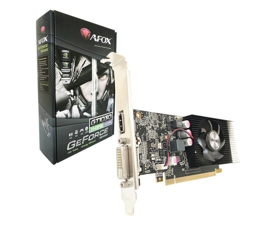 Видеокарта GeForce GT1030 2048Mb Afox (AF1030-2048D5L7), изображение 2 Видеокарта GeForce GT1030 2048Mb Afox (AF1030-2048D5L7), изображение 2