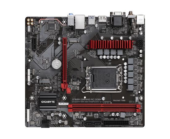 Материнская плата GIGABYTE B760M GAMING AC DDR4, изображение 5 Материнская плата GIGABYTE B760M GAMING AC DDR4, изображение 5