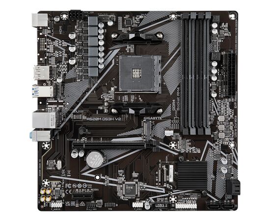 Материнская плата GIGABYTE A520M DS3H V2, изображение 2 Материнская плата GIGABYTE A520M DS3H V2, изображение 2