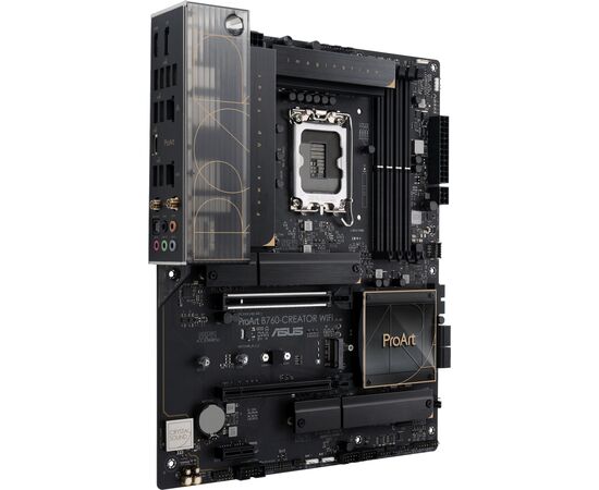 Материнська плата ASUS PROART B760-CREATOR WIFI, зображення 3 Материнська плата ASUS PROART B760-CREATOR WIFI, зображення 3