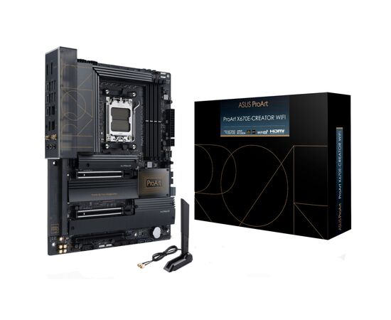 Материнская плата ASUS PROART X670E-CREATOR WIFI, изображение 2 Материнская плата ASUS PROART X670E-CREATOR WIFI, изображение 2
