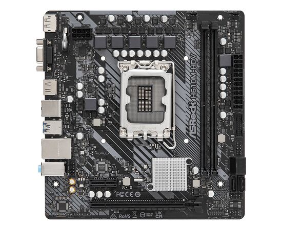 Материнская плата ASRock H610M-HDV, изображение 2 Материнская плата ASRock H610M-HDV, изображение 2