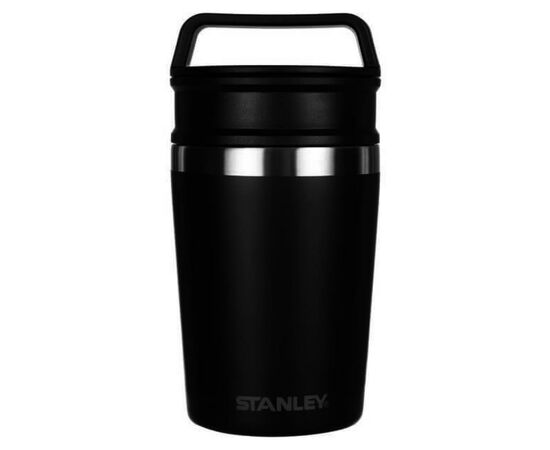 Термочашка Stanley Shortstack Travel 230 мл Matte Black (6939236382632), изображение 3 Термочашка Stanley Shortstack Travel 230 мл Matte Black (6939236382632), изображение 3