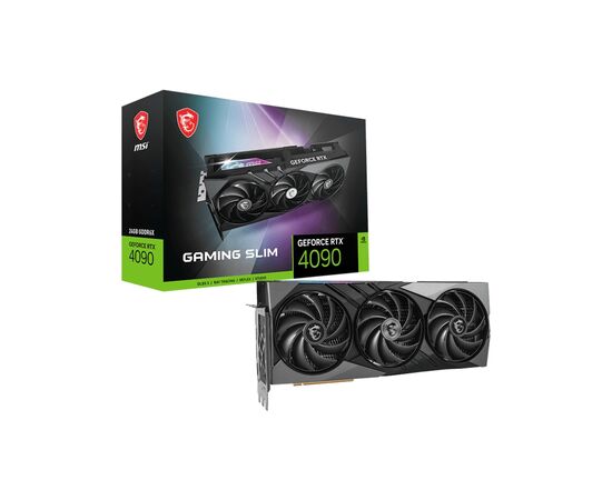 Видеокарта MSI GeForce RTX4090 24GB GAMING SLIM TRIO (RTX 4090 GAMING SLIM 24G)