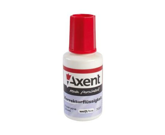 Корректор Axent fluid 20ml (display) (7001-A)