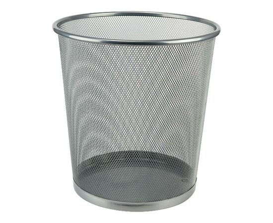 Корзина для бумаг Axent Wire mesh, silver 260x280мм (2119-03-A)