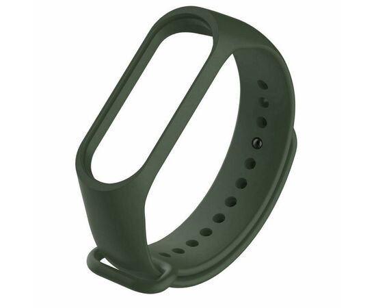Ремешок для фитнес браслета BeCover Silicone для Xiaomi Mi Band 3/4 Khaki (704649), изображение 3