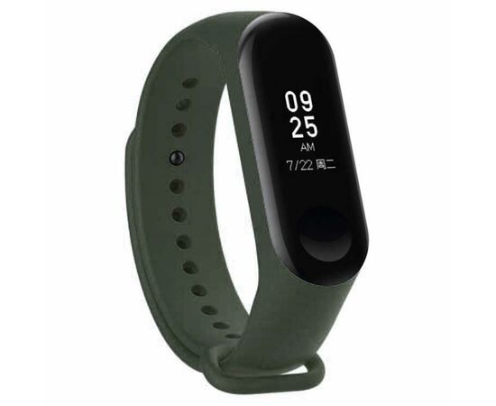 Ремешок для фитнес браслета BeCover Silicone для Xiaomi Mi Band 3/4 Khaki (704649)