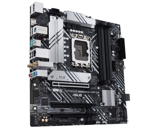 Материнская плата ASUS PRIME B660M-A WIFI D4, изображение 3 Материнская плата ASUS PRIME B660M-A WIFI D4, изображение 3