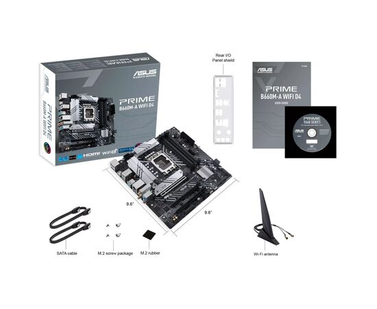 Материнская плата ASUS PRIME B660M-A WIFI D4, изображение 6 Материнская плата ASUS PRIME B660M-A WIFI D4, изображение 6