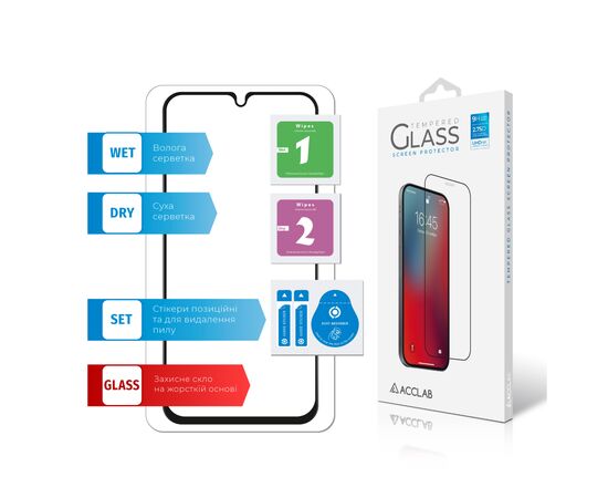 Стекло защитное ACCLAB Full Glue Samsung A34 5G (1283126559808), изображение 7 Стекло защитное ACCLAB Full Glue Samsung A34 5G (1283126559808), изображение 7