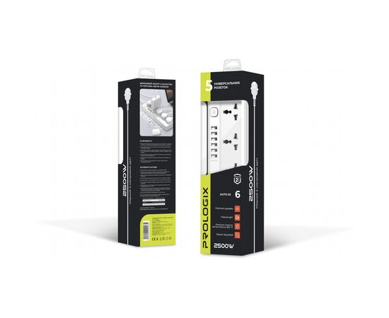 Сетевой фильтр питания ProLogix Premium PR-SC5614W (PR-SC5614W), изображение 8 Сетевой фильтр питания ProLogix Premium PR-SC5614W (PR-SC5614W), изображение 8
