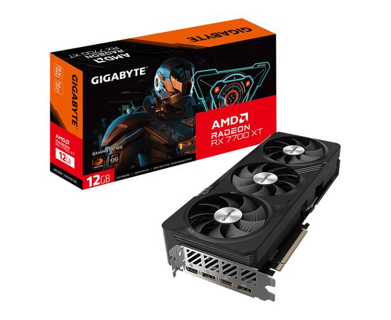 Видеокарта GIGABYTE Radeon RX 7700 12Gb GAMING OC (GV-R77XTGAMING OC-12GD)