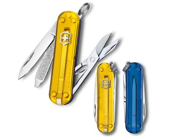 Нож Victorinox Classic SD Ukraine Жовто-синій (0.6223.T81G.T2)