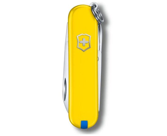 Нож Victorinox Classic SD Ukraine Жовто-синій (0.6223.8G.2), изображение 4