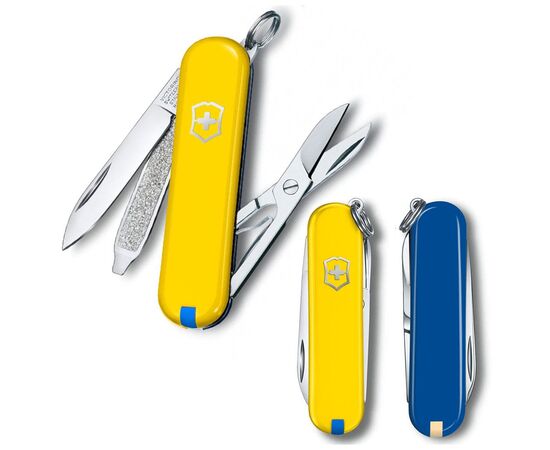 Нож Victorinox Classic SD Ukraine Жовто-синій (0.6223.8G.2)