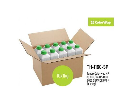 Тонер HP LJ1160/1320/2015/2055 SERVICE PACK (10x1kg) ColorWay (TH-1160-SP)
