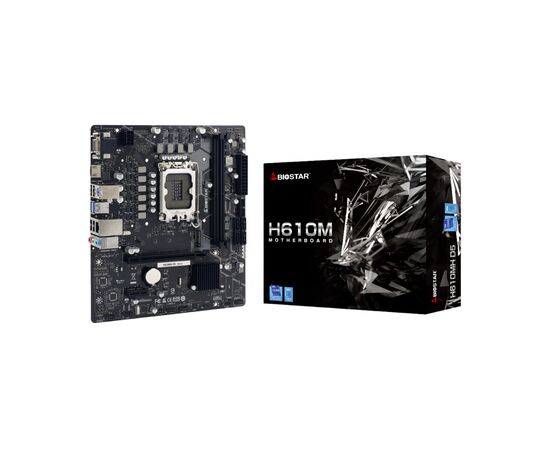 Материнская плата Biostar H610MH D5, изображение 2 Материнская плата Biostar H610MH D5, изображение 2