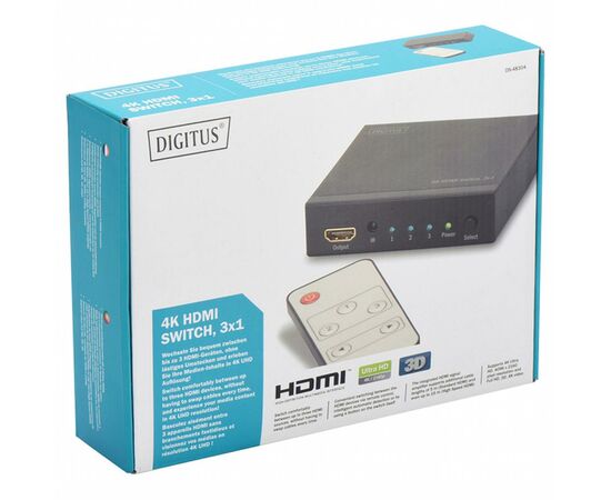 Коммутатор видео Digitus DS-48304, изображение 3