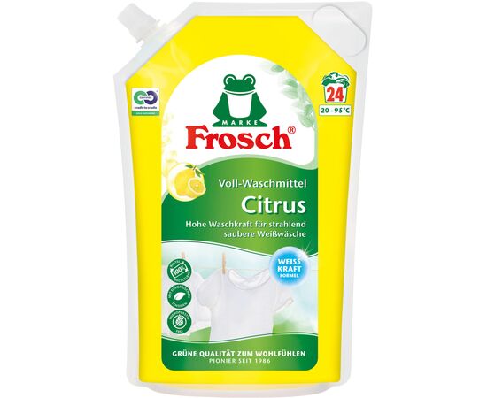 Гель для стирки Frosch Цитрус 1.8 л (4001499960246)