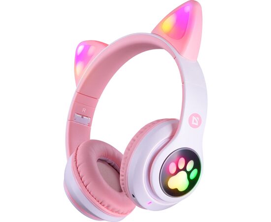 Наушники Defender FreeMotion B585 Bluetooth LED Pink (63585)