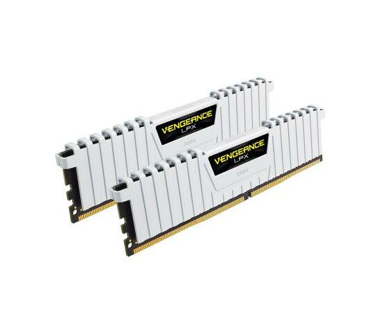 Модуль пам'яті для комп'ютера DDR4 16GB (2x8GB) 3000 MHz LPX White Corsair (CMK16GX4M2B3000C15W), зображення 4 Модуль пам'яті для комп'ютера DDR4 16GB (2x8GB) 3000 MHz LPX White Corsair (CMK16GX4M2B3000C15W), зображення 4