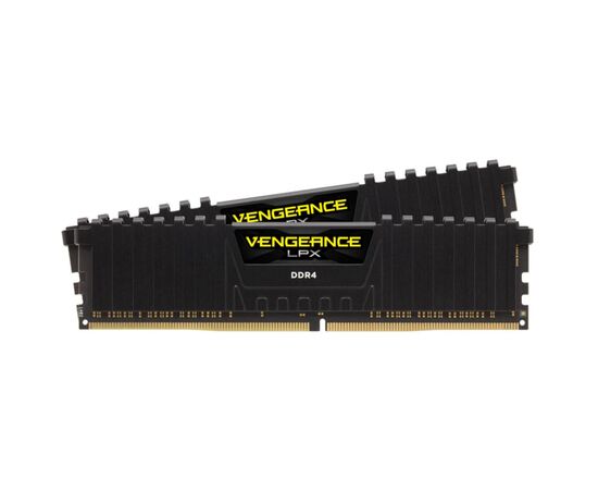 Модуль пам'яті для комп'ютера DDR4 16GB (2x8GB) 3600 MHz Vengeance LPX Black Corsair (CMK16GX4M2Z3600C18), зображення 2 Модуль пам'яті для комп'ютера DDR4 16GB (2x8GB) 3600 MHz Vengeance LPX Black Corsair (CMK16GX4M2Z3600C18), зображення 2