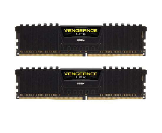 Модуль памяти для компьютера DDR4 16GB (2x8GB) 3600 MHz Vengeance LPX Black Corsair (CMK16GX4M2Z3600C18)