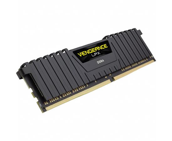 Модуль пам'яті для комп'ютера DDR4 32GB 3000 MHz Vengeance LPX Black Corsair (CMK32GX4M1D3000C16), зображення 3 Модуль пам'яті для комп'ютера DDR4 32GB 3000 MHz Vengeance LPX Black Corsair (CMK32GX4M1D3000C16), зображення 3