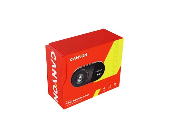 Видеорегистратор Canyon DVR40 UltraHD 4K 2160p Wi-Fi Black (CND-DVR40), изображение 10 Видеорегистратор Canyon DVR40 UltraHD 4K 2160p Wi-Fi Black (CND-DVR40), изображение 10