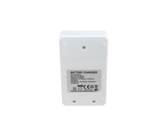 Зарядное устройство для аккумуляторов Beston BST-C903W 4slots for AA/AAA, Ni-MH/Ni-CD (AAB1850), изображение 3 Зарядное устройство для аккумуляторов Beston BST-C903W 4slots for AA/AAA, Ni-MH/Ni-CD (AAB1850), изображение 3