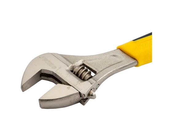 Ключ Sigma розвідний 200мм CrV (гум'яна рукоятка) (4101021), зображення 2 Ключ Sigma розвідний 200мм CrV (гум'яна рукоятка) (4101021), зображення 2