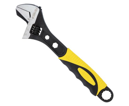 Ключ Sigma разводной с переставной губкой 250мм, 0-35мм CrV (TPR) (4100931), изображение 3 Ключ Sigma разводной с переставной губкой 250мм, 0-35мм CrV (TPR) (4100931), изображение 3