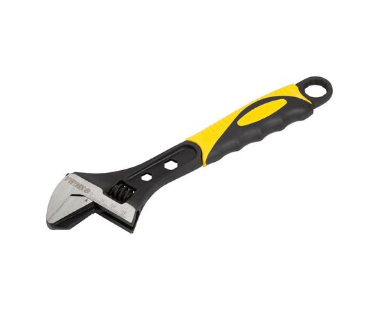 Ключ Sigma разводной с переставной губкой 250мм, 0-35мм CrV (TPR) (4100931), изображение 5 Ключ Sigma разводной с переставной губкой 250мм, 0-35мм CrV (TPR) (4100931), изображение 5