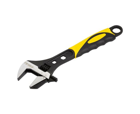 Ключ Sigma разводной с переставной губкой 250мм, 0-35мм CrV (TPR) (4100931), изображение 6 Ключ Sigma разводной с переставной губкой 250мм, 0-35мм CrV (TPR) (4100931), изображение 6